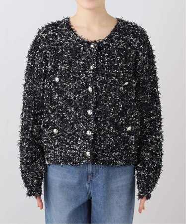 ニットツイードジャケット