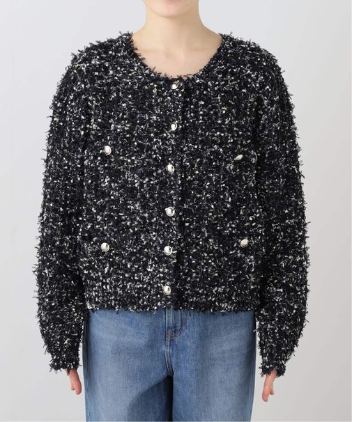 ニットツイードジャケット