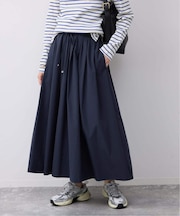 タフタタックギャザースカート