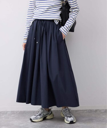 タフタタックギャザースカート