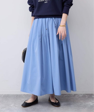 タフタタックギャザースカート