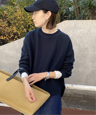 《セットアップ対応可/追加2》コットンダブルフェイスプルオーバー