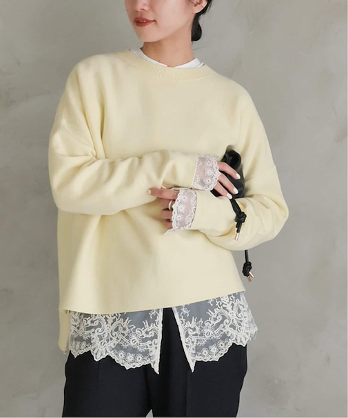 《セットアップ対応可/追加2》コットンダブルフェイスプルオーバー