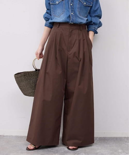 タックワイドパンツ｜フォーワンセブン スローブイエナの通販｜&mall