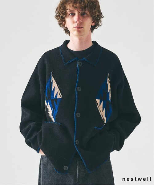 NESTWELL / ネストウェル 417別注 ブランケットカーディガン NESTWELL / ネストウェル 417別注 ブランケットカーディガン｜フォー
