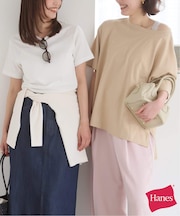 《2枚セット》HANES/ヘインズ SLOBE別注 2STYLES PACK TEE