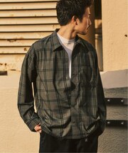 フェードチェックシャツ