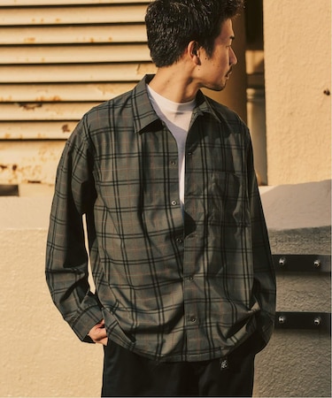 フェードチェックシャツ