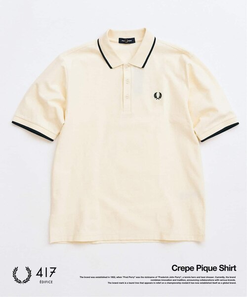 FRED PERRY / フレッドペリー417別注 Crepe Pique Shirt｜フォー