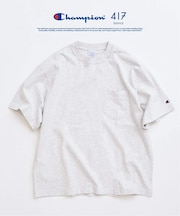 CHAMPION / チャンピオン 417別注 Bleach Wash Pocket Tシャツ