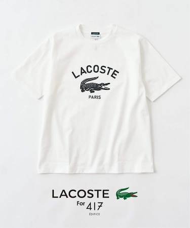 【LACOSTE / ラコステ】 417別注 Print Tシャツ