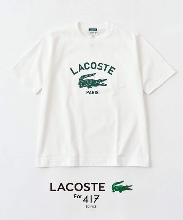 【LACOSTE / ラコステ】 417別注 Print Tシャツ