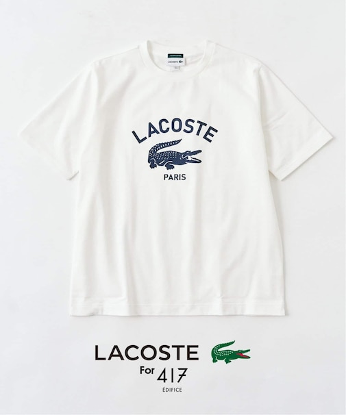 【LACOSTE / ラコステ】 417別注 Print Tシャツ