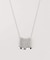 SLOBE シルバーミニポーチネックレス