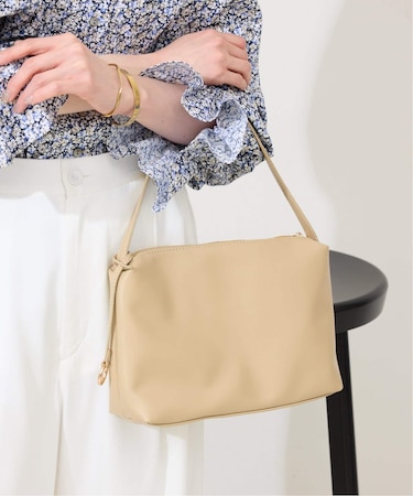 SLOBE スクエアハンドルバッグ