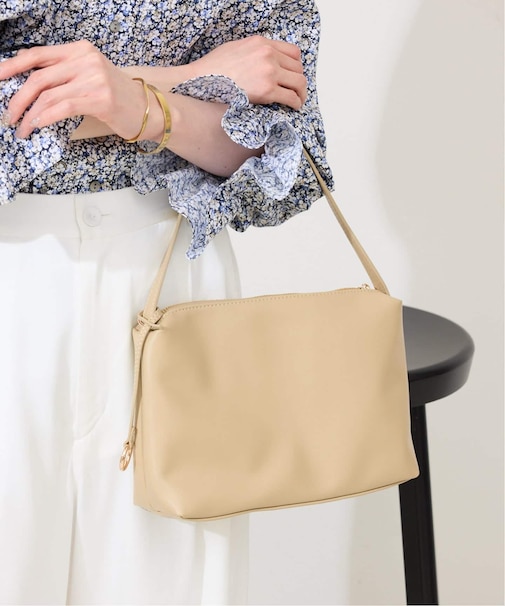 SLOBE スクエアハンドルバッグ