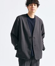 【EVALET / エバレット】メッシュ カーディガンジャケット ”セットアップ着用可能”