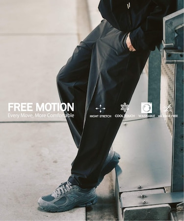 【FREE MOTION】スリムパンツ