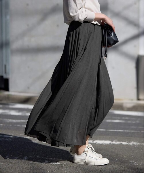 flower pleats アイラインスカート｜フォーワンセブン スローブイエナ