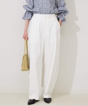 《3サイズ展開》ワンタックバレルスラックス