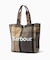 Barbour / バブアー telfield tartan tote bag