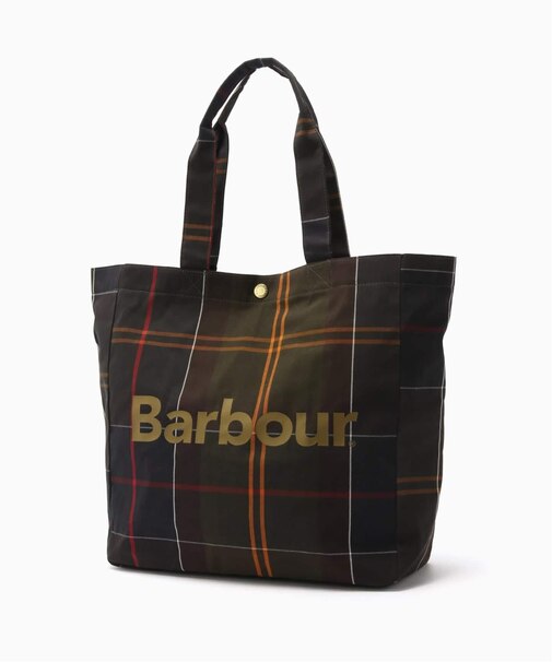 Barbour / バブアー telfield tartan tote bag