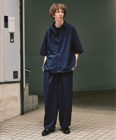 ”WEB限定” 2点セット オーバーシャツサイクルセットアップ