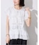 crinkle crinkle crinkle SLOBE別注 front tapestry 2way blouse