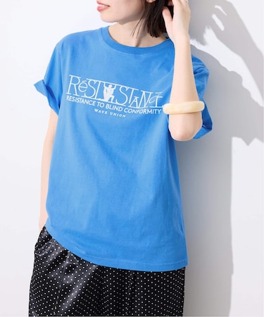 WAVE UNION ロゴTシャツ