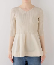 2WAYペプラムプルオーバー