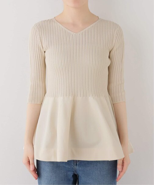 2WAYペプラムプルオーバー