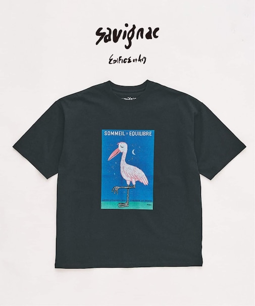 SAVIGNAC×417 グラフィックTシャツ
