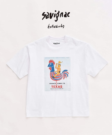 SAVIGNAC×417 グラフィックTシャツ