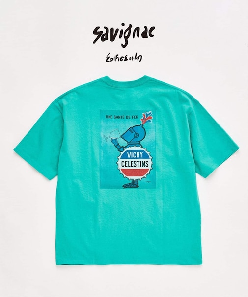 SAVIGNAC×417 グラフィックTシャツ