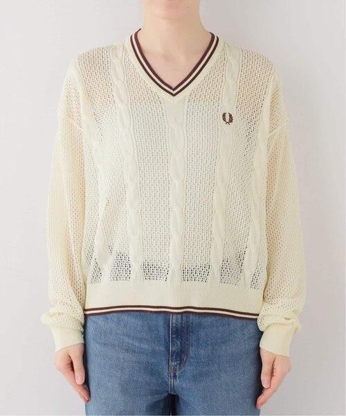 FRED PERRY/フレッドペリー シアーラインニット K2127｜フォー