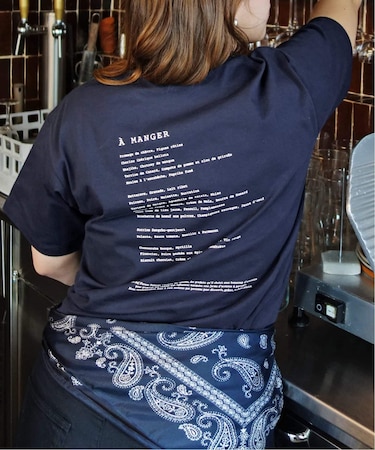 BOUCHE SLOBE別注 MENU TEE