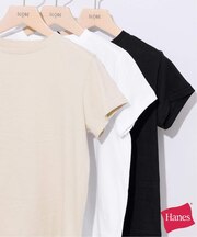 《3枚セット》Hanes/ヘインズ DODOJEAN 3PクルーネックTシャツ