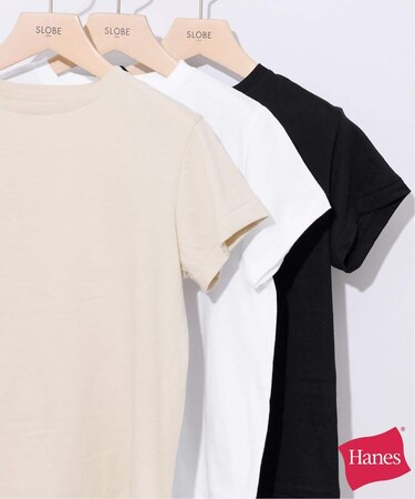 《3枚セット》Hanes/ヘインズ DODOJEAN 3PクルーネックTシャツ