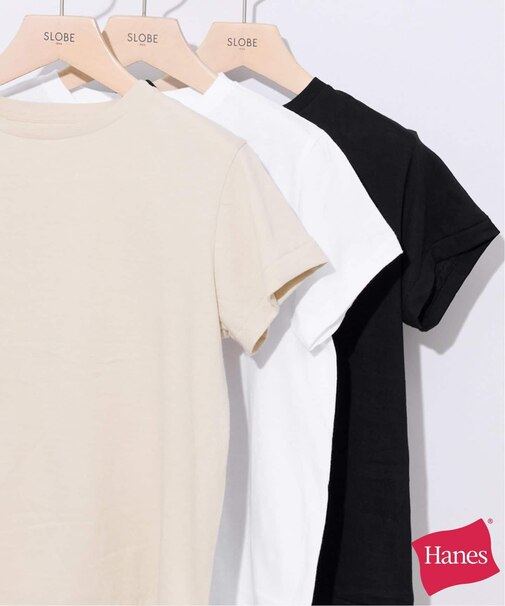 《3枚セット》Hanes/ヘインズ DODOJEAN 3PクルーネックTシャツ