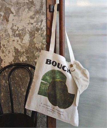 BOUCHE SLOBE別注 リネントートバッグ