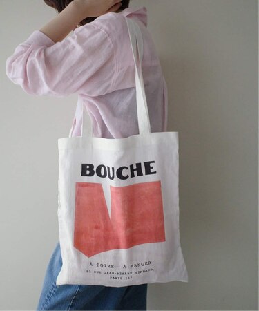 BOUCHE SLOBE別注 リネントートバッグ