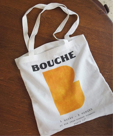 BOUCHE SLOBE別注 リネントートバッグ