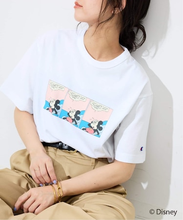 《追加》Champion/チャンピオン SLOBE別注 /Mickey/Donald/ Tシャツ