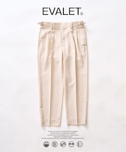 【EVALET / エバレット】メッシュ 2タックパンツ ”セットアップ着用可能”