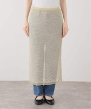 シアースパンコールニットスカート