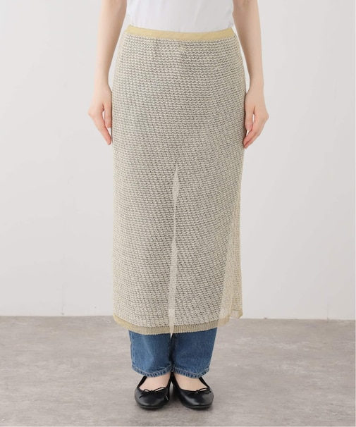 シアースパンコールニットスカート