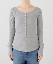 ヘンリーネック&ビスチェSET