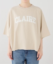 ミニ裏毛オーバーサイズプルオーバー