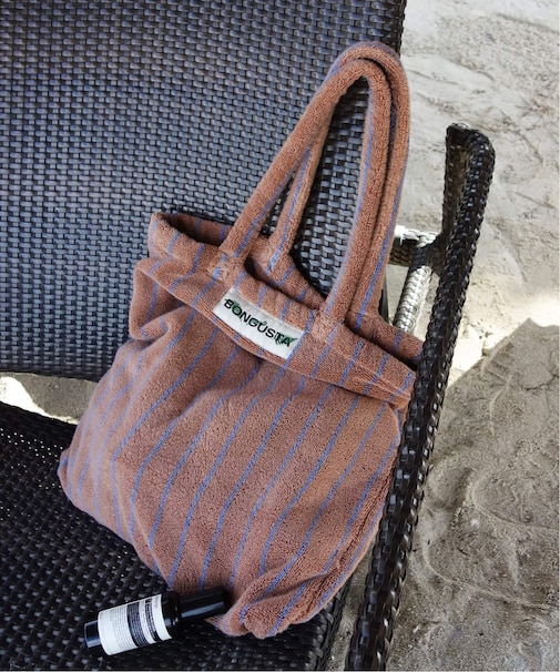 《追加》BONGUSTA/ボングスタ naram striped トートバッグ