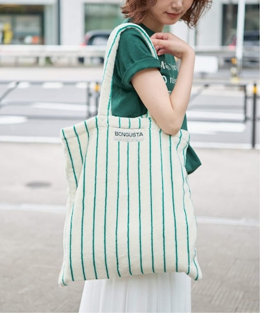 《追加》BONGUSTA/ボングスタ naram striped トートバッグ